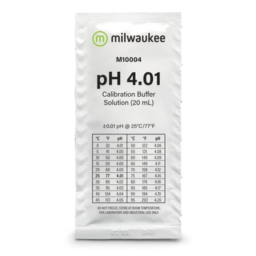 Milwaukee pH 4.01 kalibráló folyadék – pH beállításhoz