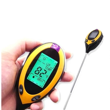 Aquatek 4in1 talajteszter – pH, fény, nedvesség, hő