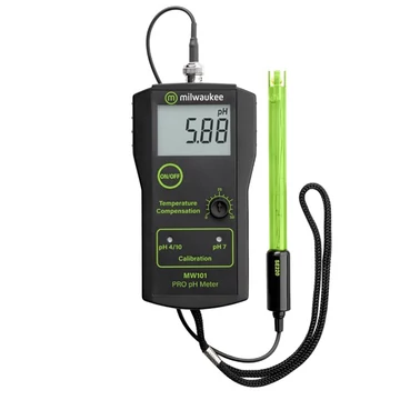 Milwaukee MW101 hordozható talaj pH-mérő 0,01 pH-felbontással
