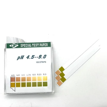 pH teszt papír 4,5-9 pH precíziós lakmuszpapír 100 db