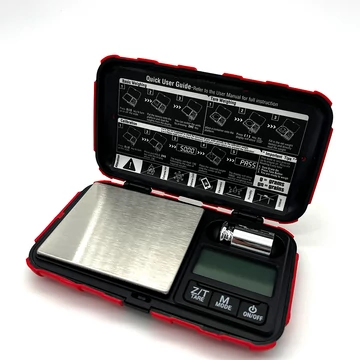 G-Scale digitális zsebmérleg (100 g / 0,01 g) kalibráló súllyal