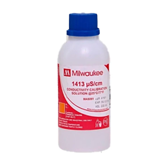Milwaukee 1413 uS/cm EC kalibráló folyadék – 230 ml kalibráláshoz