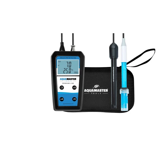 Aqua Master H600 Pro folyadék pH, EC, PPM, TDS mérő (tokkal)